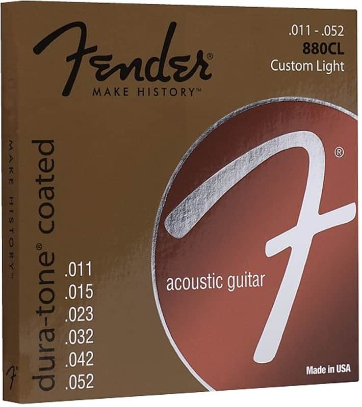 Fender Dura-Tone 880CL 80/20 Coated 11-52 2016 image 1
