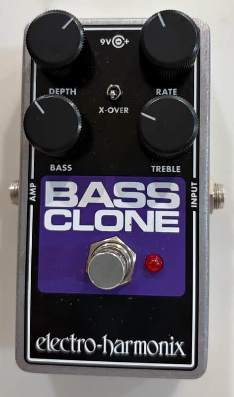 Electro-Harmonix Bass Clone 2020's - Black/purple (Near Mint condition) image 1