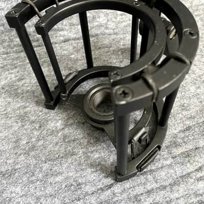 Deluxe Black Curved 22 Mm Thread Microphone Shockmount Apex Nady T Bone image 2