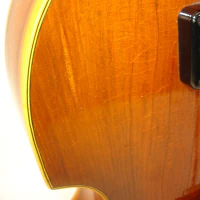 Vintage 1964 Hofner  500/1 Violin 4-String Electric Bass Guitar, Natural w/ Case image 6