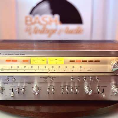 🎶✨ Pioneer SX-850 Vintage Stereo Receiver w/ Wood Case — Serviced, Cleaned, LED, Tested, 65WPC image 2