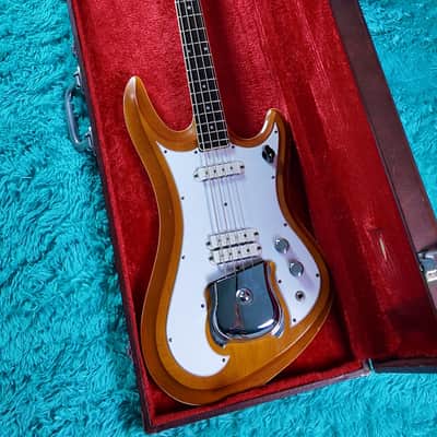 Guyatone EB-9 Custom MIJ Bass 1976 Natural w/ OHSC image 1