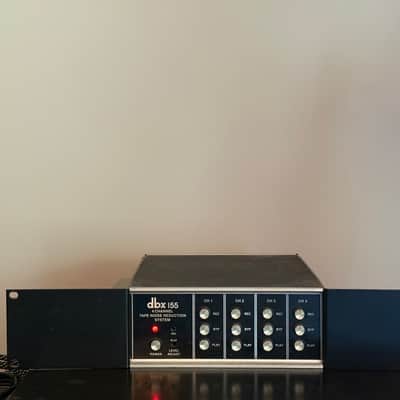 dbx 155 4-Channel Type I Noise Reduction 1970s - Black image 2
