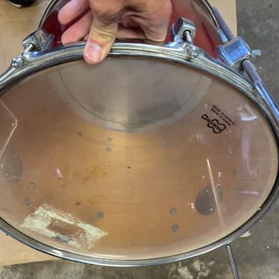 Ludwig Mahogany blew olive badge 18 floor Tom Drum image 7