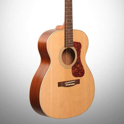Guild OM-240E Acoustic-Electric Guitar, Natural image 3