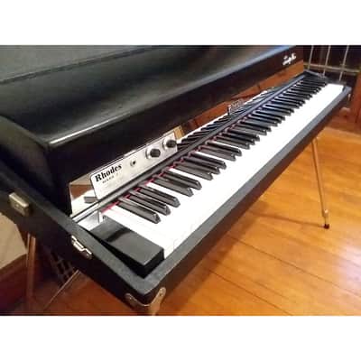Rhodes Mark I Stage 73-Key Electric Piano 1979 - Black [Los Angeles Pick-up] image 19