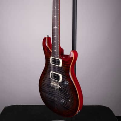 PRS SE Custom 24 Electric Guitar - Charcoal Cherry Burst w/ Gig Bag image 5
