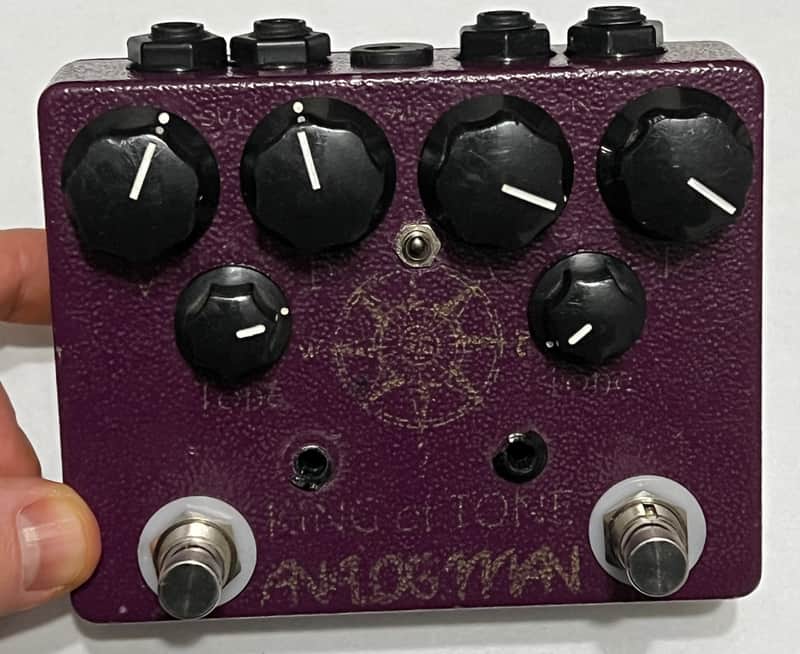 Analogman King of Tone V4 with Red Side High Gain Option | Reverb