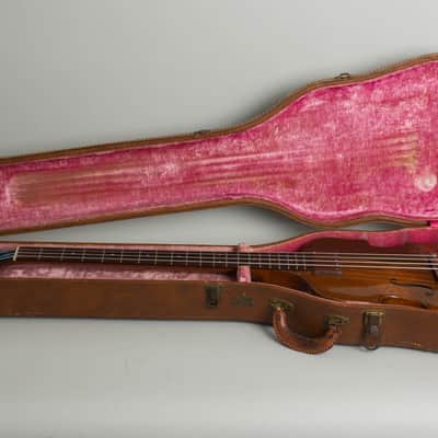 Gibson  EB-1 Electric Bass Guitar (1954), ser. #4-0216, original brown hard shell case. image 10