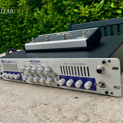 ✭SUPERB✭VERY RARE✭ MESA BOOGIE M-Pulse 600 Valve Bass Amp ✭Parametric EQ/COMP !✭ RECORD OUT ! image 3