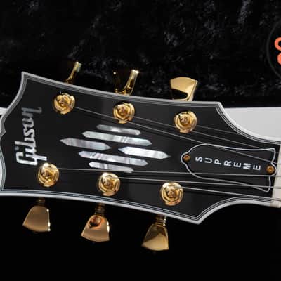 2024 Gibson SG Supreme Translucent Ebony Burst with AAA-Maple Top | Original Case image 4