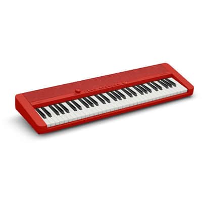 CASIO CT-S1 RD Casiotone Keyboard inkl. Netzteil