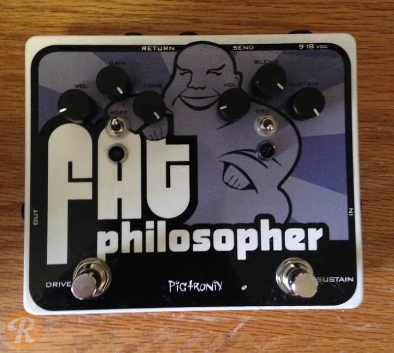 Pigtronix FAT Philosopher Compressor Overdrive Combo image 1