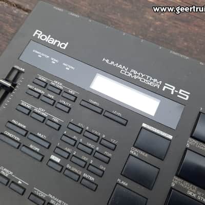 Roland R-5 Human Rhythm Composer 1989 - 1992 - Black image 6