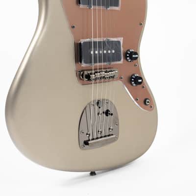 [SALE Ends June 30] [NEW] Fender Made in Japan Hybrid II 2026 Collection Jazzmaster Matte Champagne Mirage Satin Metallic Rosewood image 6