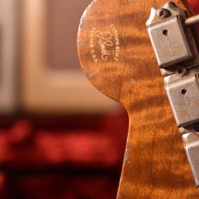 Fender Custom Shop Masterbuilt 55 heavy relic Jason Smith 2023 - Tobacco sunburst image 10