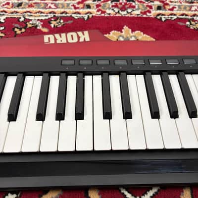 Korg RK-100S Keytar 37-Key Shoulder Synthesizer MIDI Controller Red MMT Engine image 4