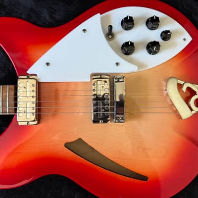 Rickenbacker 330 Fireglo w/ Lollar Gold Foil Pickups image 3