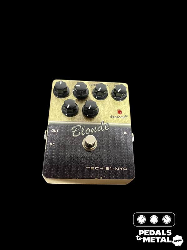 ギター Tech21 sansamp Blonde USED Tech 21 Blonde Overdrive/Boost | Reverb