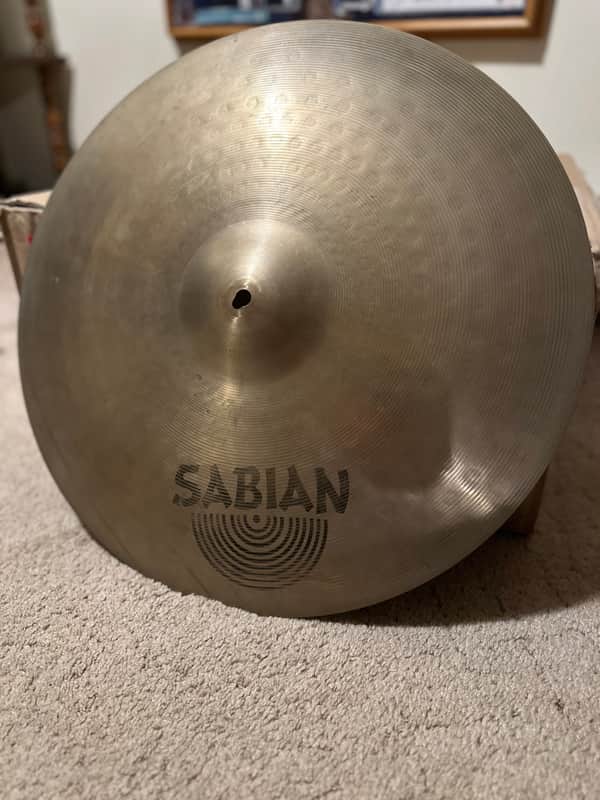 Sabian 20" AAX Studio Ride Cymbal 1993 - 2001 - Natural image 1