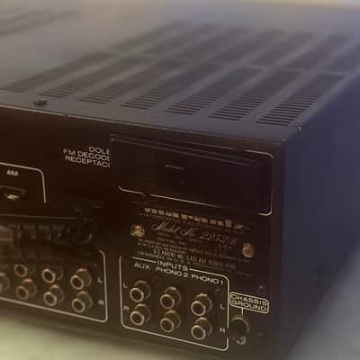 ✨ Marantz 2252B Vintage Stereo Receiver – Professionally Serviced – Partial Recap – 52 WPC – Custom Cover – BVA image 20