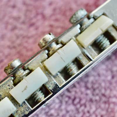 Vintage Gibson 1965 ABR-1 Bridge Chrome - NO patent Number RARE w/ nylon saddles image 16