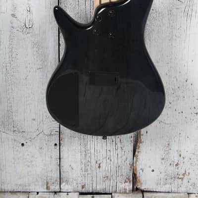 Ibanez SR400EQM 4 String Electric Bass Guitar Stained Cosmic Blue Starburst image 7