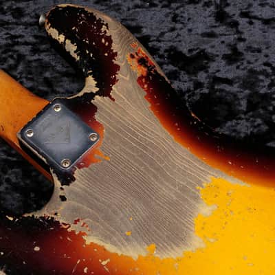 FENDER CUSTOM SHOP Master Built Series 60 JAZZ BASS Heavy Relic by Dale Wilson Sunburst [DW2068] (03/18) image 6