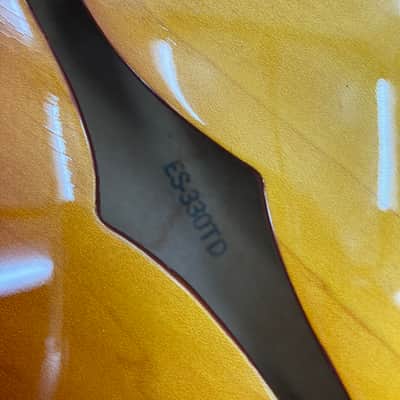 1966 Gibson ES-330TD Sunburst w/Chipboard Case "TIME CAPSULE CONDITION" image 9