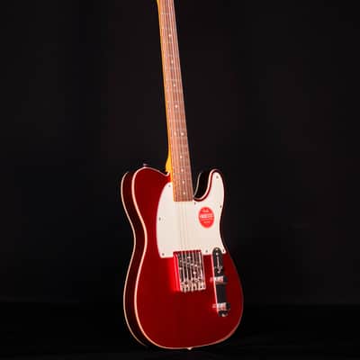 Squier Classic Vibe Custom Esquire, Laurel FB, Candy Apple Red image 8