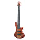 Schecter Stiletto-6 Studio FL Rosewood Fretboard Electric Bass Honey Satin - 2791 - 81544705491