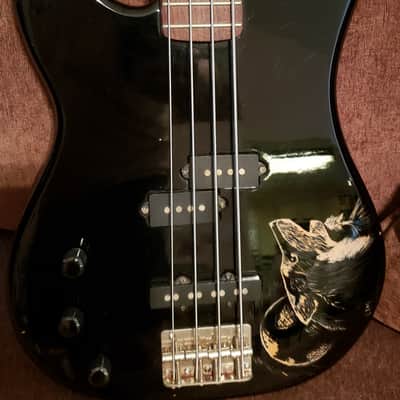 Martin Stinger SBL-LH B 1980s Black Lefty P-Bass W/HSC image 3