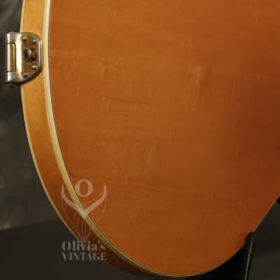RARE original 1961 Gibson ES-355 TDN Natural/BLONDE image 14