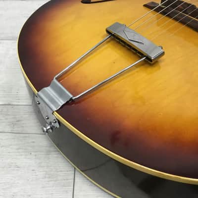 Gibson ES-125 1960 - Acoustic Guitar Vintage Tobacco Sunburst w/ OHSC image 5