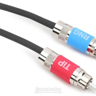 Pro Co IPMB2R-2 3.5mm TRS Male to Dual RCA Male Cable - 2 foot (IPMB2R2d1) image 3