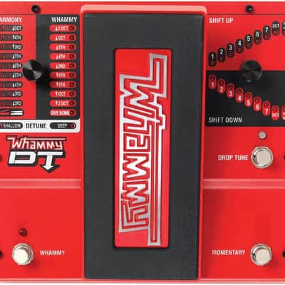 Digitech Whammy DT Guitar Pedal - Drop Tune & Whammy Effects, Pitch Shifting, True Bypass. 2 Flat Patch Cables Included image 2
