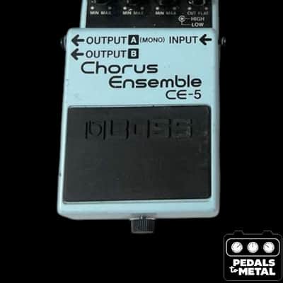Boss CE-5(a) Chorus Ensemble (Dark Gray Label) 2001 - Present - Blue - X18308 image 1