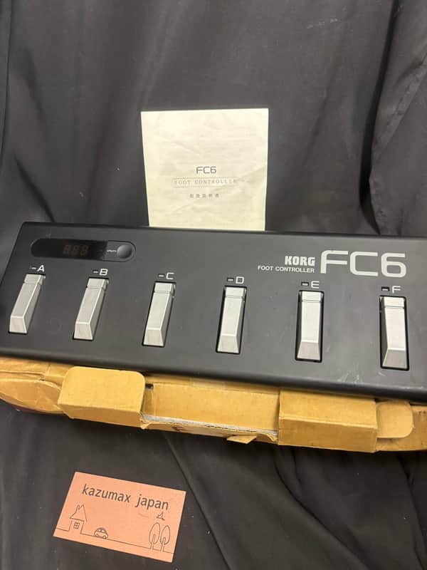 Korg FC6 Foot Controller MIDI Foot Switch Pedal Controller Tested image 1