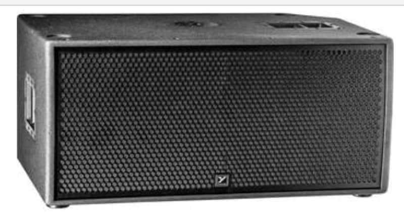Yorkville PSA2SF 2x15" 4800W Powered Sub, w/ Flying Hardware. New, with 2-year Unlimited Warranty! image 1