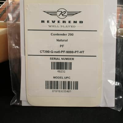 Reverend Contender 290 2021 Natural image 11