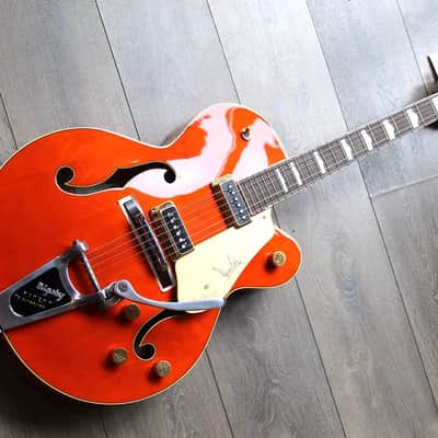 GRETSCH G6120DE Duane Eddy Signature Hollow Body Desert Sunrise, Hardcase, Papers, 3, 18 KG image 1