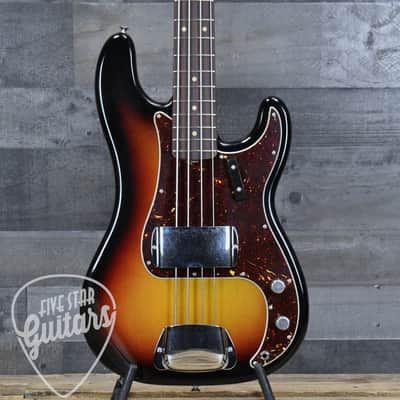 Mint Fender James Jamerson 1962 Precision Bass - 3-Tone Sunburst with Hardshell Case image 16