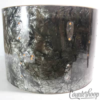 Slingerland 14x20"Black Diamond Pearl Bass Drum Shell 3Ply 60s BDP Sound King US image 5