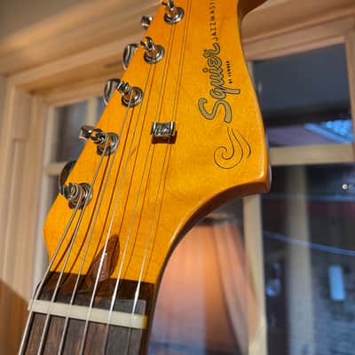 $1 of 1$ Squier Fender Jazzmaster w/ Wilkinson and pearl upgrade image 4
