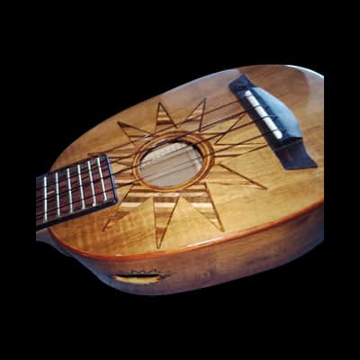 Solid Koa Pineapple Super Soprano Ukulele (Concert Neck) image 3