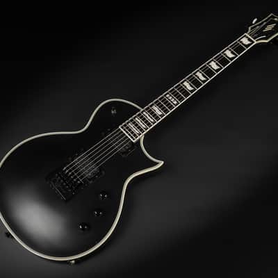 2019 ESP E-II Eclipse ET - Black Satin | Japan Singlecut Evertune Bridge Set Thru Seymour Duncan Sentient Pegasus Pickups 3.69kg | OHSC image 5