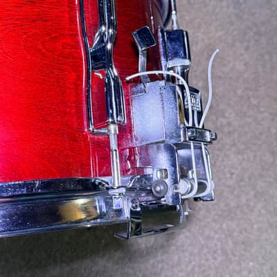 Tama AW458 Superstar Mastercraft Artwood Birch 8x14" Snare Drum with Roller-Action Strainer 1981 - 1986 - Super Mahogany image 12