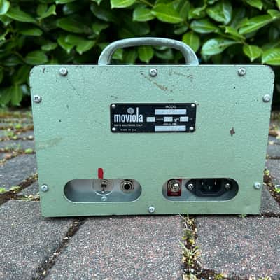 AQ2A spaceheater Moviola URS single ended tube amplifier head 6aq5 amp w/lineout image 7