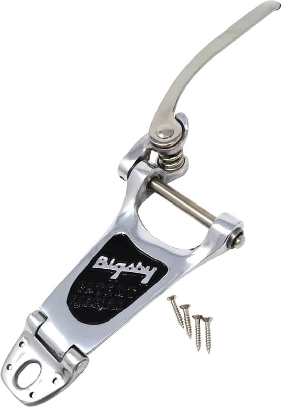 Bigsby B3LH Vibrato/Tremolo Tailpiece, LEFT-HANDED, Polished Aluminum Chrome image 1