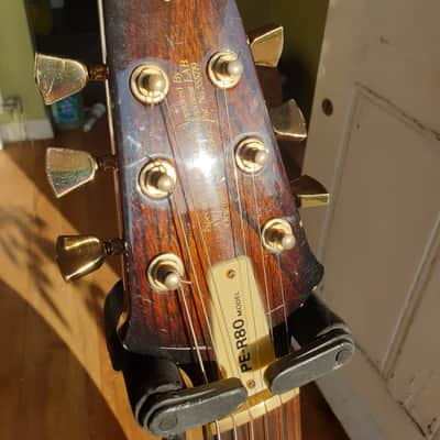 Aria Pro ii PE R80 (D)imarzio  1981 Tobacco Sunburst. *Owned By Mike Pender (The Searchers)!!* image 18